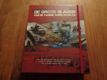 De grote slagen van de tweede wereldoorlog-  boek + dvd beschikbaar voor biedingen