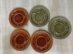 5 vintage servies borden vakken gourmet, Ophalen of Verzenden, Zo goed als nieuw, Overige stijlen, Bord(en)
