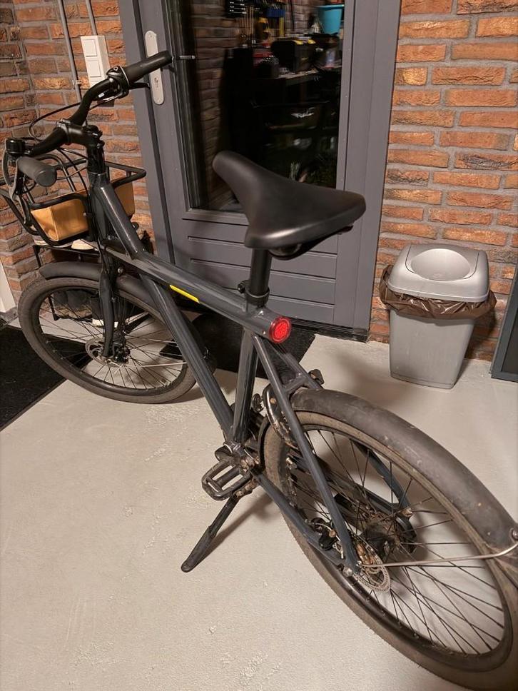 VanMoof Smart X-Thunder Grey (3-Speed) + Front Carrier, Fietsen en Brommers, Fietsen | Dames | Damesfietsen, Gebruikt, Overige merken