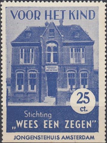 Nederland - 1947 - Kinderzegel - Wees Een Zegen Amsterdam -2 beschikbaar voor biedingen