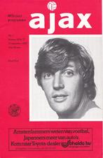 Ajax Amsterdam-Manchester United 1976 programma, Verzenden, Zo goed als nieuw, Ajax, Boek of Tijdschrift