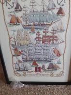 schilderij sail amsterdam, Verzamelen, Ophalen, Gebruikt, Zeilboot, Kaart, Foto of Prent