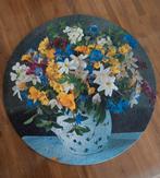 Puzzelschilderij bloemen 51 cm, Ophalen