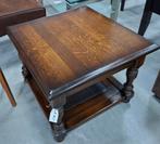 Salontafel 67x67 cm, Huis en Inrichting, Tafels | Salontafels, Ophalen, Gebruikt, 100 tot 150 cm, Eikenhout