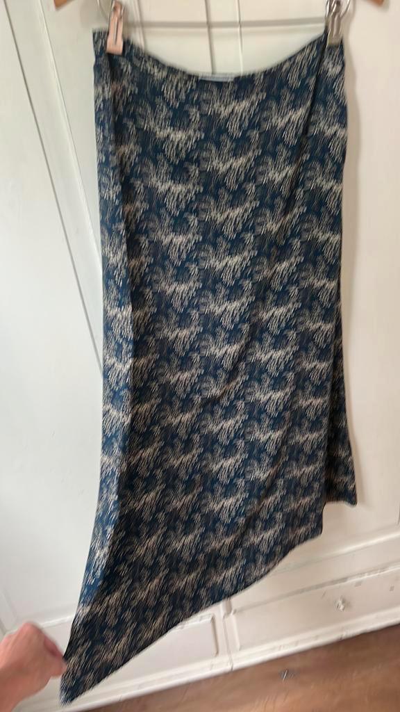 Marco Polo maxi rok zgan, Kleding | Dames, Rokken, Zo goed als nieuw, Maat 38/40 (M), Blauw, Onder de knie, Ophalen