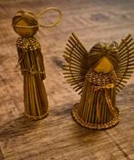 Diverse vintage sets gablonzer ornamenten vintage houten, Ophalen of Verzenden