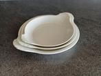 3 Apilco France Porseleinen Schalen Porcelaine à Feu € 10, Ophalen, Gebruikt, Porselein, Bord of Schaal