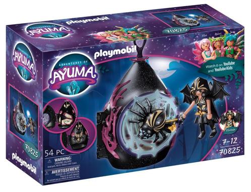 PLAYMOBIL Ayuma 70825 Bat Fairies SchuilPlaats 54 delig, Kinderen en Baby's, Speelgoed | Playmobil, Nieuw, Complete set, Ophalen of Verzenden