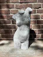 Torso vrouw betonnen beeld tuinbeeld beton, Ophalen of Verzenden