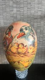 Prachtig mooi antiek groot paasei /candycontainer, Ophalen of Verzenden, Gebruikt