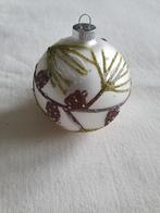 Glazen kerstballen dennenappels, Ophalen of Verzenden, Gebruikt