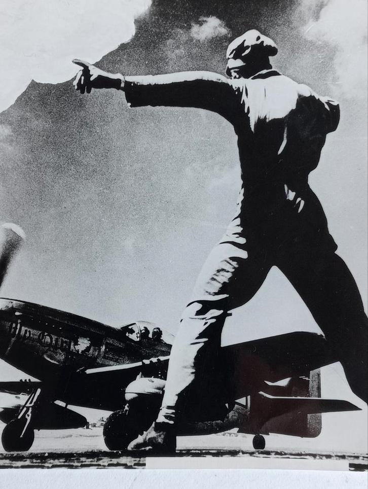 Foto Amerikaanse Mustang jager-bommenwerper, Verzamelen, Militaria | Tweede Wereldoorlog, Amerika, Verzenden