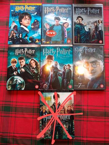 Harry Potter dvd's