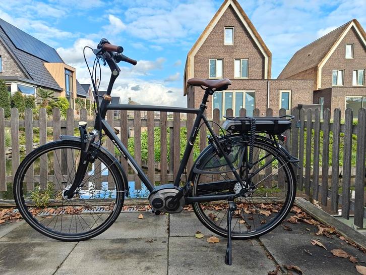 Batavus Milano e-go framehoogte 65, Fietsen en Brommers, Elektrische fietsen, Zo goed als nieuw, Batavus, 59 cm of meer, 50 km per accu of meer