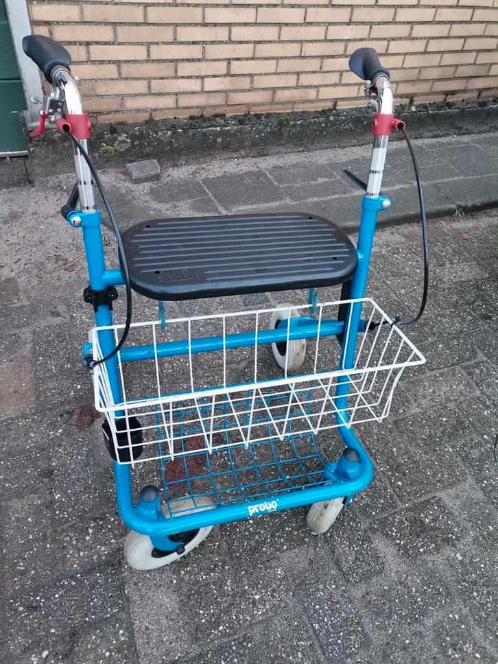 De Provo standaard rollator, Diversen, Rollators, Gebruikt, Opvouwbaar, Ophalen