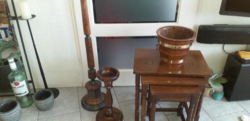 Vintage wooninrichting. 4 stuks., Huis en Inrichting, Overige Huis en Inrichting, Gebruikt, Ophalen