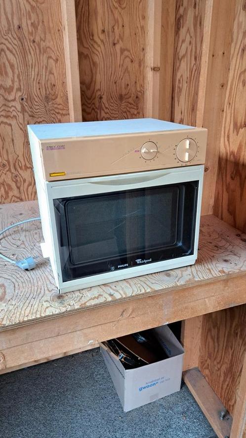 Philips Whirlpool M611 Magnetron - Camping Ideaal!, Witgoed en Apparatuur, Magnetrons, Gebruikt, Vrijstaand, Magnetron, 45 tot 60 cm