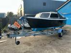 54 Taylor met 14,7kW Honda motor inclusief Brenderup boot tr, Watersport en Boten, Vis- en Consoleboten, Gebruikt, Overige brandstoffen