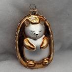 Schattig  Glazen Kerstornament Kerstbal  Egel 10cmh, Ophalen of Verzenden, Zo goed als nieuw