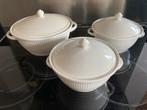 Wedgwood Windsor Schalen met Deksel - Set van 3, Ophalen, Zo goed als nieuw, Kom(men), Wedgwood
