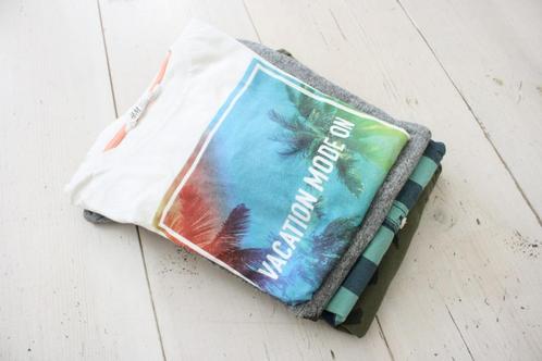 3 shirts maat 134-140 van H&M, Kinderen en Baby's, Kinderkleding | Maat 134, Zo goed als nieuw, Jongen, Shirt of Longsleeve, Ophalen of Verzenden