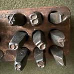 AANGEPAST! Slagletters en cijfers maat 5/16 of 8mm Imperial, Motoren, Ophalen of Verzenden, Gebruikt