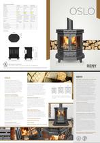 Reny Oslo Houtkachel XL - Vrijstaand, Huis en Inrichting, Kachels, Ophalen, Gebruikt, Vrijstaand, Hout