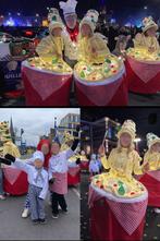 Carnaval Loopgroep 29 personen grote loopwagen. Per 15-2, Ophalen, Carnaval, Nieuw, Overige maten