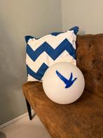 Grey Goose Kussen & Lamp, Huis en Inrichting, Ophalen of Verzenden, Gebruikt, Wit, Vierkant