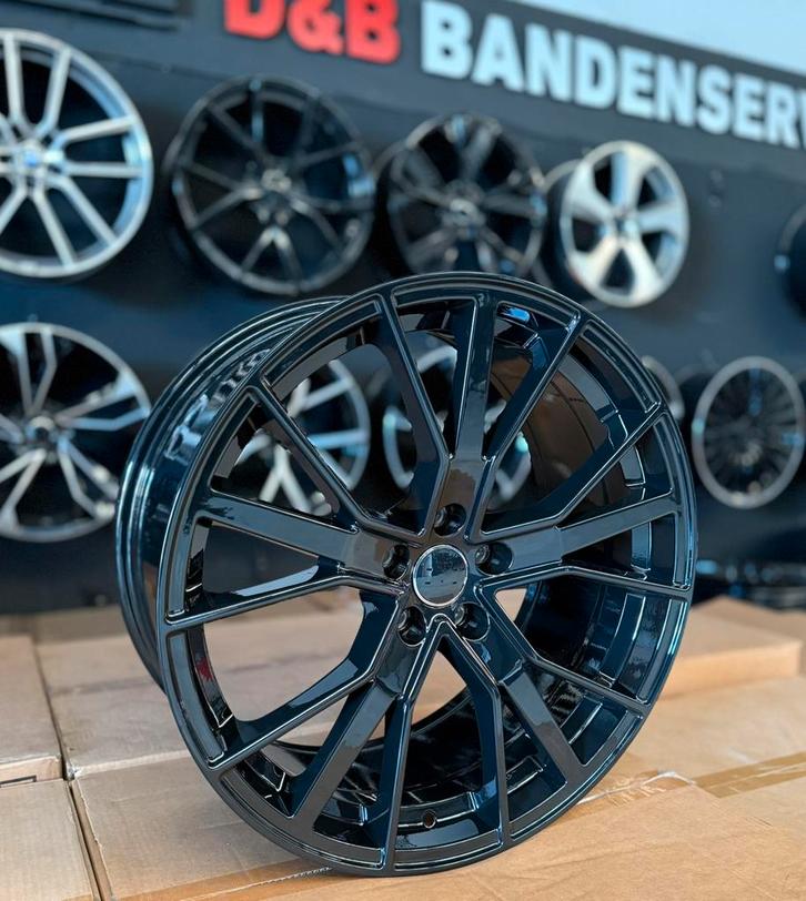 20 inch rs6 look velgen 5x112 Audi a4 a5 a6 a7 q2 q3 q4 q5, Auto-onderdelen, Banden en Velgen, Velg(en), Zomerbanden, 20 inch