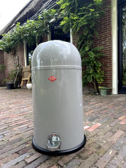 Wesco pedaalemmer, Huis en Inrichting, Woonaccessoires | Prullenbakken, Zo goed als nieuw, Metaal, 50 tot 75 cm, 30 tot 40 liter