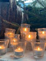 Antiek franse processie glaasjes voor kaarslicht, Ophalen of Verzenden