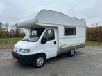 Fiat Ducato 230 Aa/ab 1997, 6 persoons! klaargemaakt!, Auto's, Voorwielaandrijving, Stof, 4 cilinders, Wit