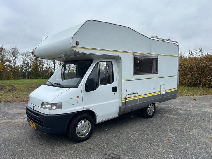 Fiat Ducato 230 Aa/ab 1997, 6 persoons! klaargemaakt!, Auto's, Bestelauto's, Bedrijf, Dakrails, Fiat, Diesel, Handgeschakeld, Origineel Nederlands