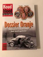 Dossier oranje . Koud bloed nr.15 jaar 2011, Boeken, Ophalen of Verzenden, Nieuw, Nederland