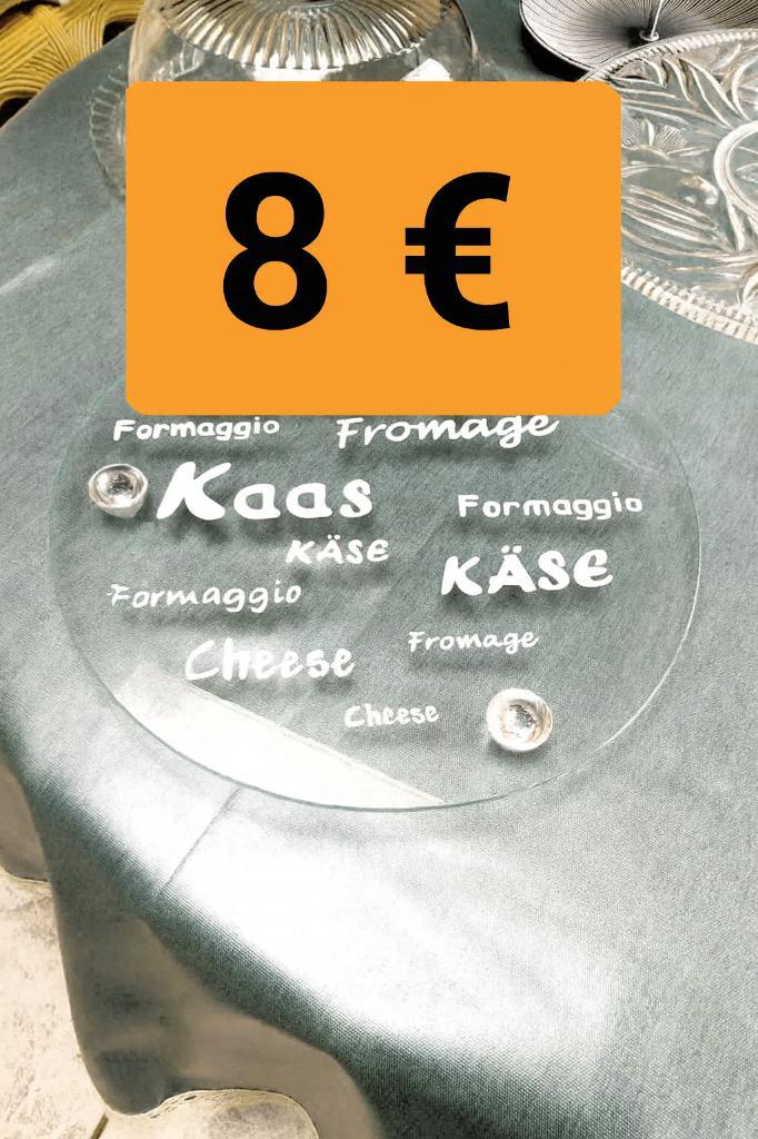 Multicultureel Kaasbord – Taal op Tafel!, Huis en Inrichting, Keuken | Servies, Overige stijlen, Glas, Ophalen of Verzenden