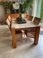 6 Lloyd loom eetkamer stoelen, Huis en Inrichting, Stoelen, Ophalen, Gebruikt, Bruin, Vijf, Zes of meer stoelen