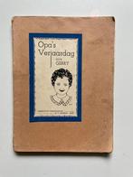 Opa's verjaardag - Gerry, Antiek en Kunst, Antiek | Boeken en Bijbels, Ophalen of Verzenden, Gerry