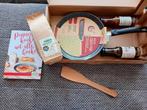 Pannenkoeken cadeaupakket incl keramische koekenpan, Ophalen of Verzenden, Nieuw, Overige materialen, Koekenpan of Braadpan