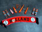 Oranje Holland supporters set - sjaal, toeters, Verzamelen, Ophalen of Verzenden, Gebruikt, Overige sporten, Vaantje of Sjaal
