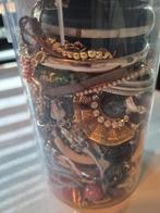 Vintage Sieraden Jar Nr #9# - Mystery Box, Sieraden, Tassen en Uiterlijk, Ophalen of Verzenden, Gebruikt