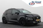 Hyundai KONA 1.0T Premium LED, Apple Carplay, Krell Audio, S, Voorwielaandrijving, Gebruikt, Leder en Stof, Zwart