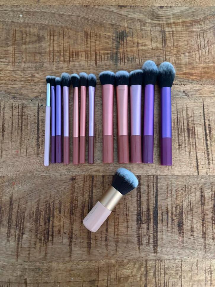 Real Techniques Kwasten Set, Sieraden, Tassen en Uiterlijk, Uiterlijk | Cosmetica en Make-up, Zo goed als nieuw, Toebehoren, Gehele gezicht