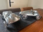 Vintage gegoten aluminium raceauto, Ophalen of Verzenden