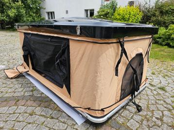 Khaki daktent voor auto – verhoogd model, robuust ABS voor o beschikbaar voor biedingen