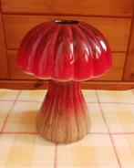 Paddestoel vaas Rood, Overige kleuren, Aardewerk of Porselein, Ophalen of Verzenden, Zo goed als nieuw