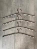 4 RVS kledinghangers, Ophalen of Verzenden, Zo goed als nieuw, Metaal, Kinderen en Volwassenen