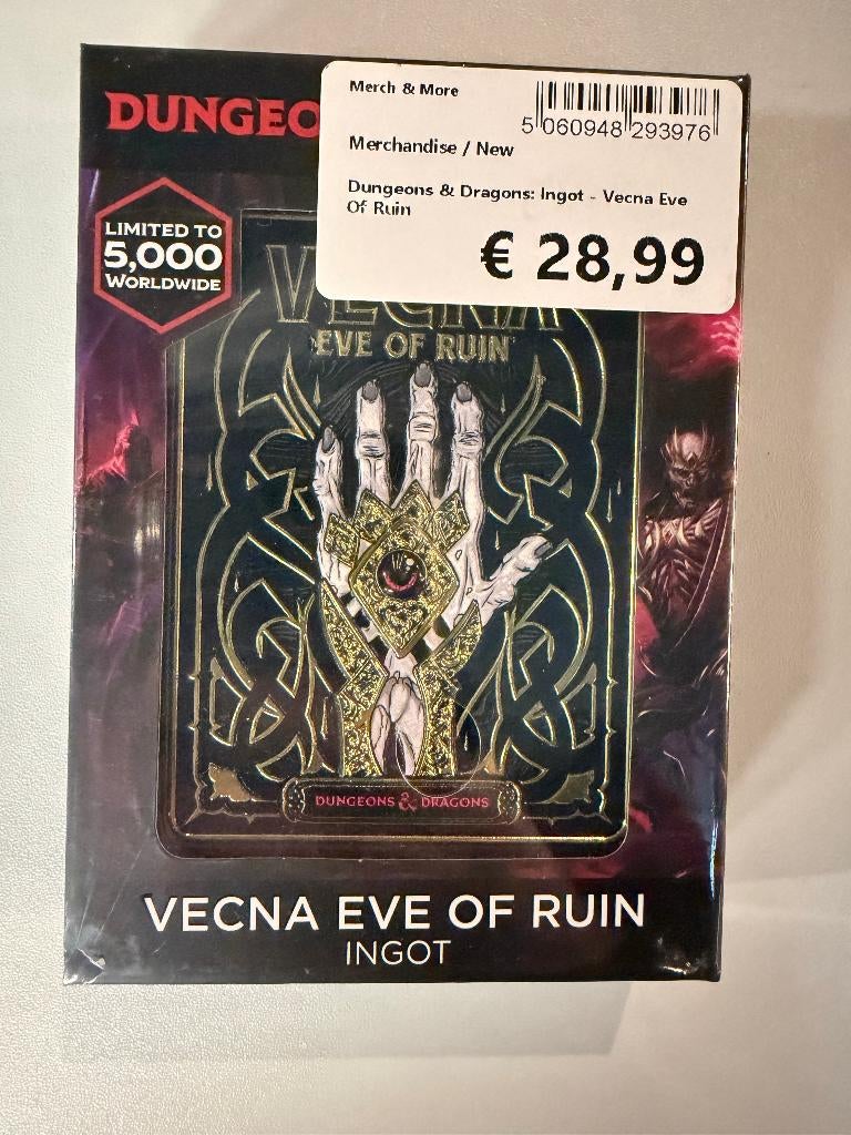 Dungeons & Dragons: Ingot - Vecna Eve, Ophalen of Verzenden, Overige soorten, Toebehoren
