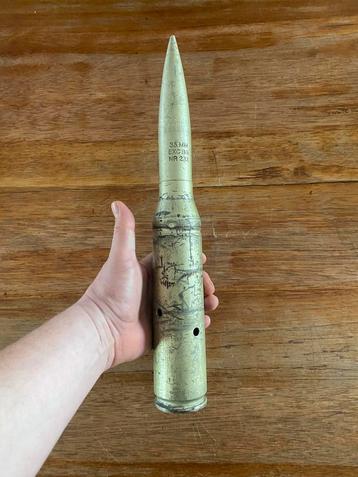 Excercitie patroon munitie 35mm huls militaria cartridge beschikbaar voor biedingen