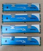 4x 4gb DDR3 Kingston RAM, DDR3, Ophalen of Verzenden, Zo goed als nieuw, Desktop
